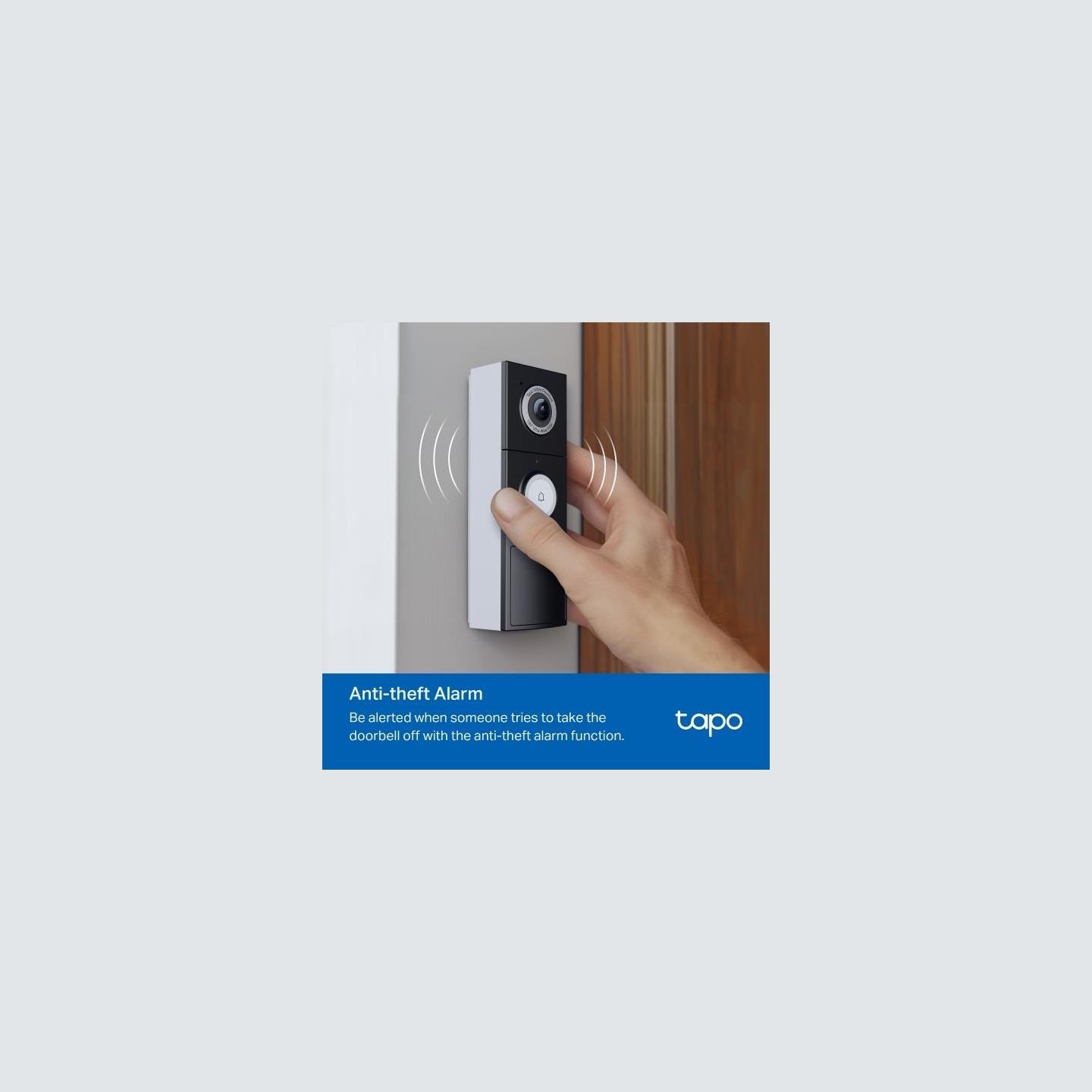 Tp-Link | Video Doorbell Camera | Tapo D235 | 5 MP | 1.18mm/F1.8 | IP66 | H.264 | Micro SD, Max. 512