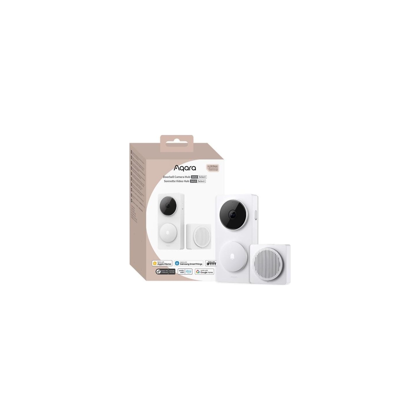 Aqara SMART HOME G410 DOORBELL CAM/HUB WHITE CH-C09D-W AQARA