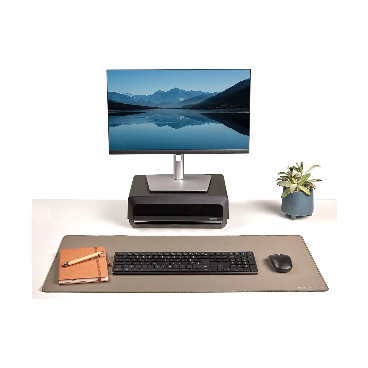 Fellowes Desk Mat | Breyta | 800 x 400 x 2.5 mm | Sand