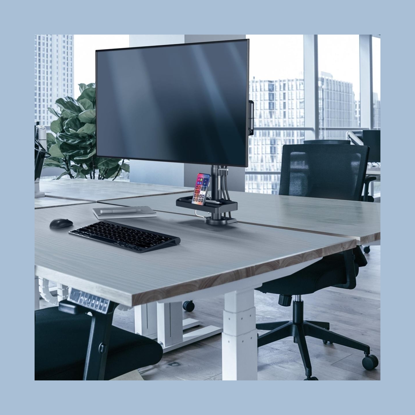Onkron DESK MOUNT ACC ORGANIZER/BLACK A35-B ONKRON
