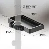 Onkron DESK MOUNT ACC ORGANIZER/BLACK A35-B ONKRON