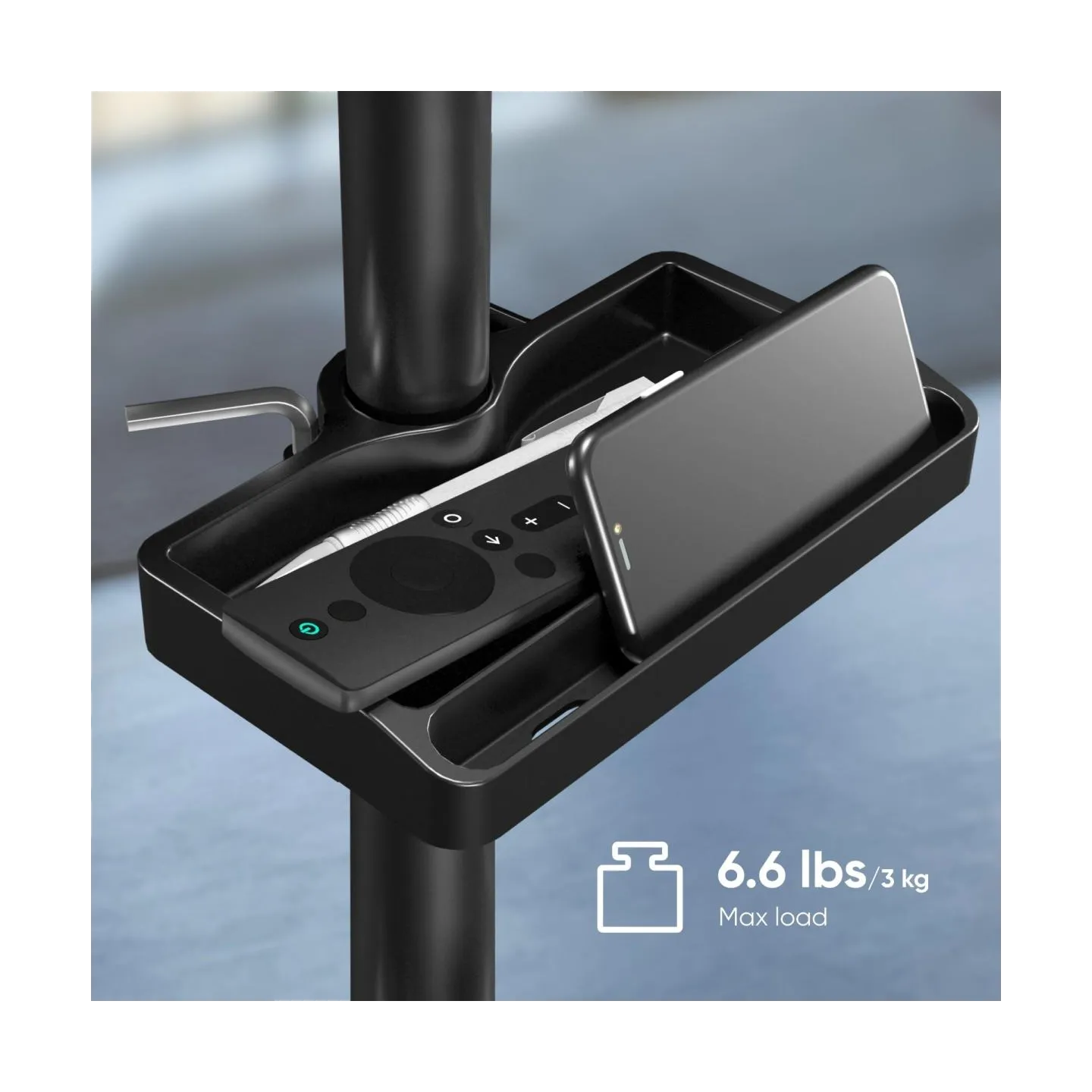 Onkron DESK MOUNT ACC ORGANIZER/BLACK A35-B ONKRON