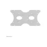 Neomounts NEWSTAR VESA CONVERSION PLATE - VESA 75/100 - 200X100, 200X200, 400X200 - SILVER