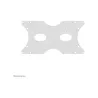 Neomounts NEWSTAR VESA CONVERSION PLATE - VESA 75/100 - 200X100, 200X200, 400X200 - SILVER