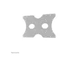 Neomounts NEWSTAR VESA CONVERSION PLATE - VESA 75/100 - 200X100, 200X200, 400X200 - SILVER