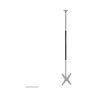Neomounts NEWSTAR 100 CM EXTENSION POLE FOR FPMA-C340BLACK, NM-C440BLACK AND NM-C440DBLACK