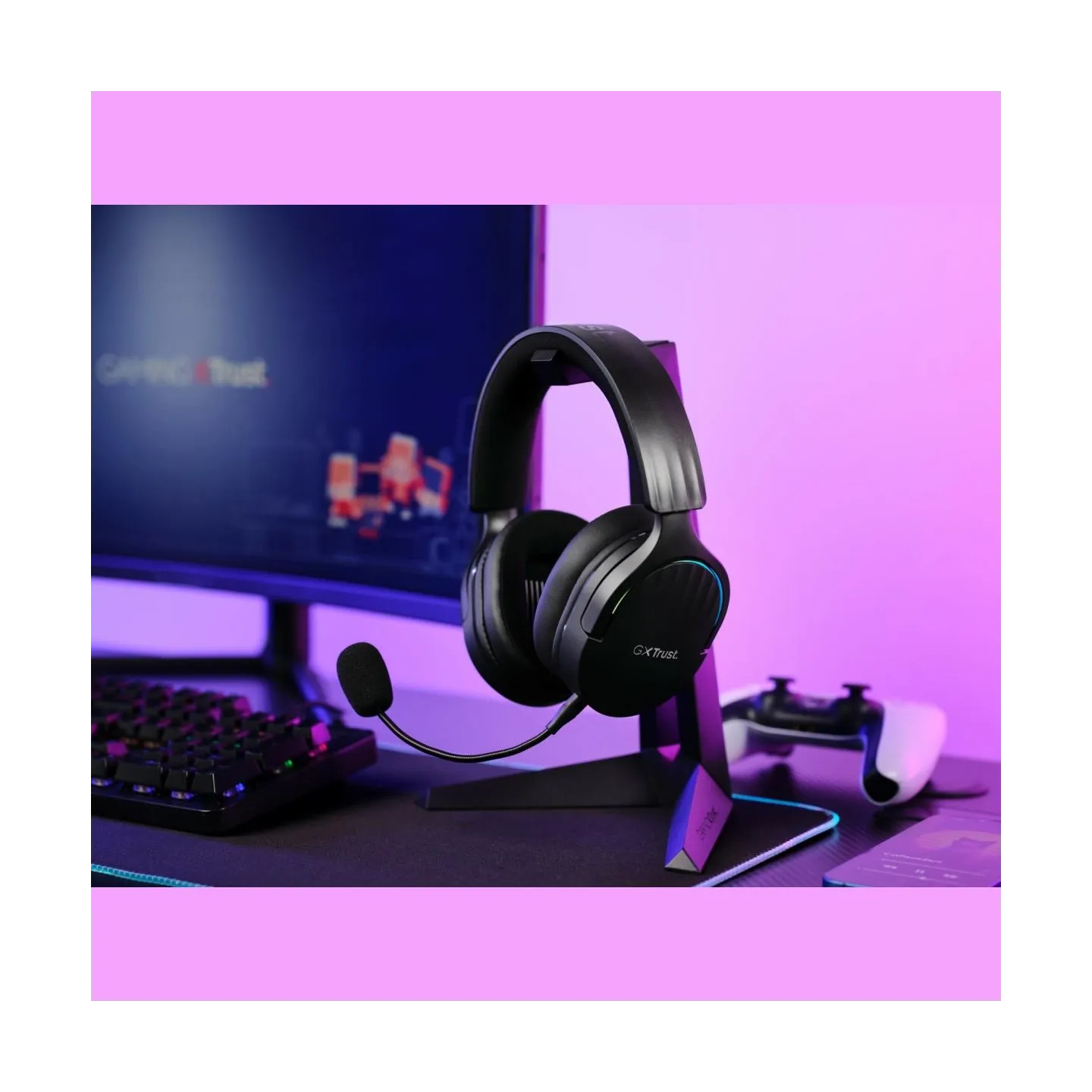 Trust HEADSET WRL GXT491 FAYZO/BLK 24901 TRUST