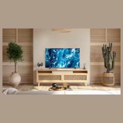 TCL 4K QLED TV | 55T69C | 55 | Smart TV | Google TV | UHD | Black