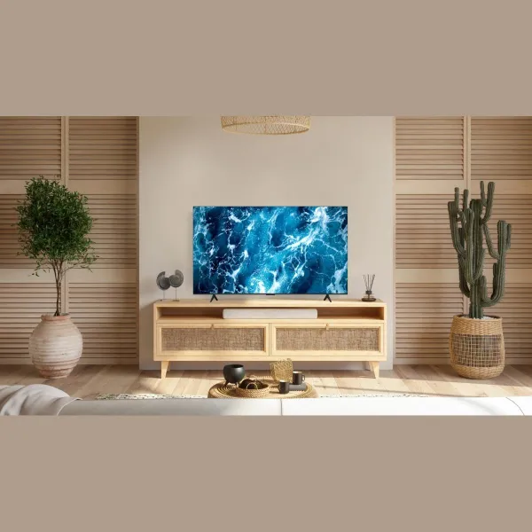 TCL 4K QLED TV | 55T69C | 55 | Smart TV | Google TV | UHD | Black