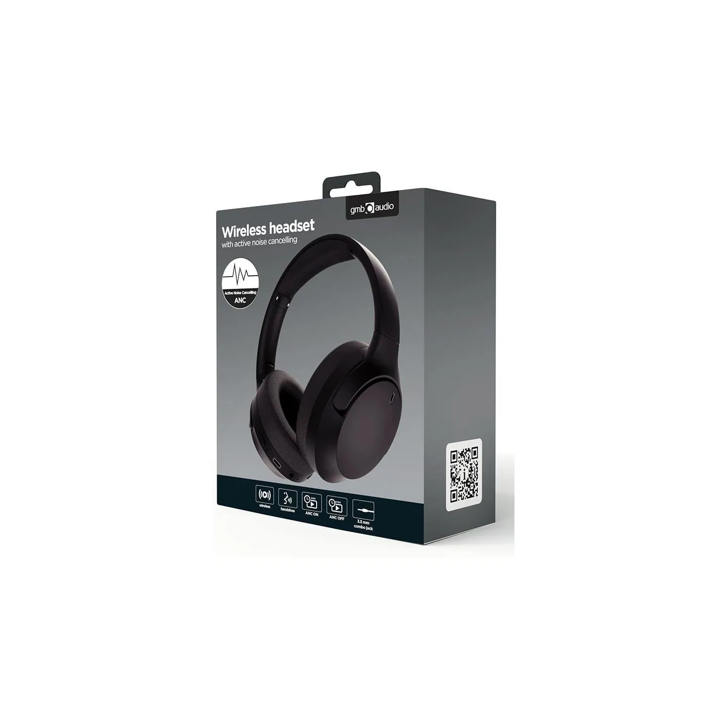 Gembird | BT Headset | BHP-ANC-01 | Bluetooth | Black