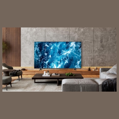 TCL 4K QLED TV | 55T69C | 55 | Smart TV | Google TV | UHD | Black