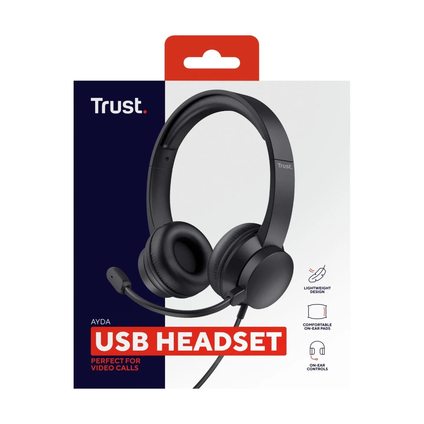 Trust HEADSET AYDA USB PC/25088 TRUST