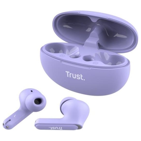 Trust HEADSET EARBUDS YAVI BT ENC/PURPLE 25297 TRUST