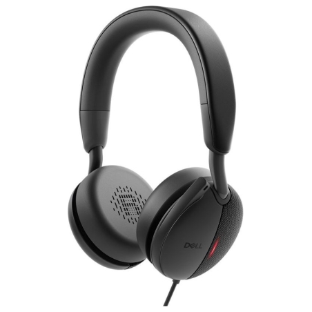 Dell | Pro Wired On-Ear Headset | WH5024 | Built-in microphone | USB Type-A | ANC | Black