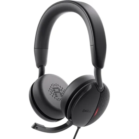 Dell | Pro Wired On-Ear Headset | WH5024 | Built-in microphone | USB Type-A | ANC | Black