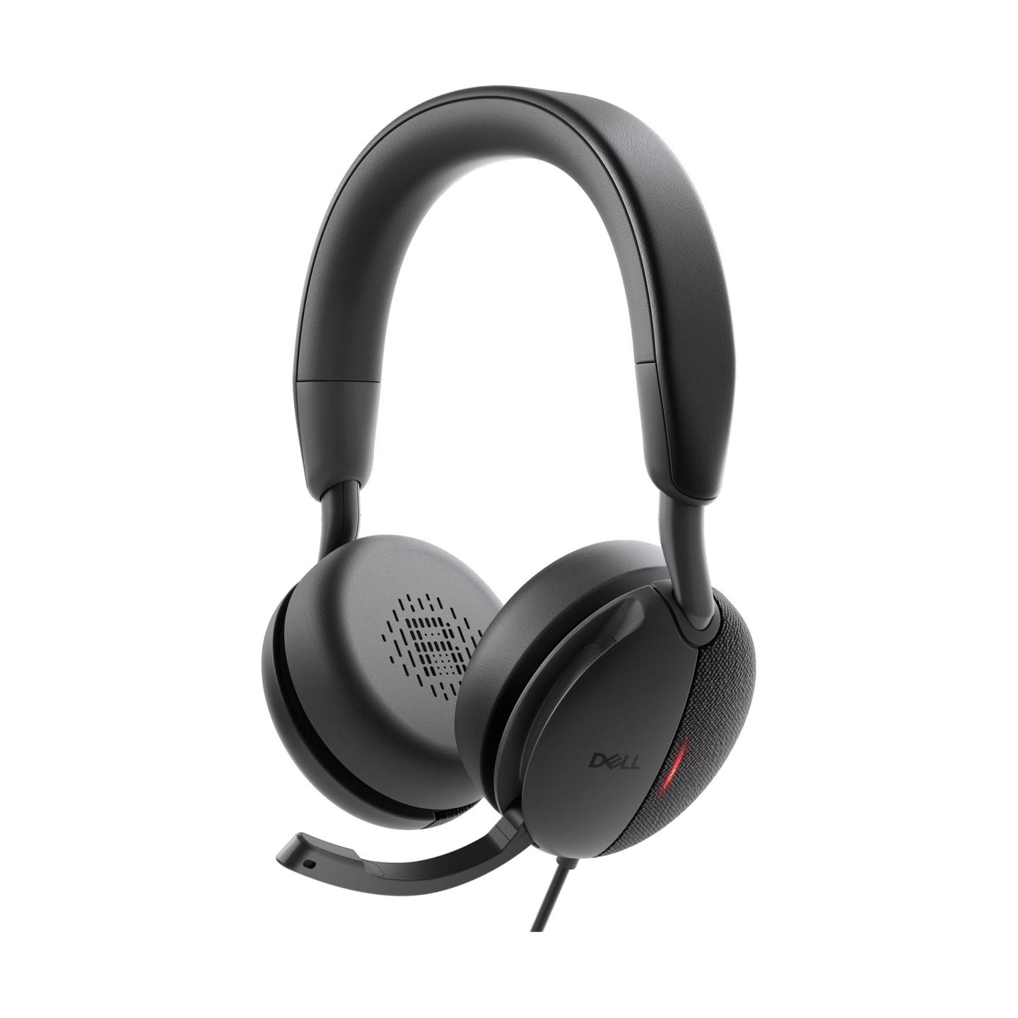 Dell | Pro Wired On-Ear Headset | WH5024 | Built-in microphone | USB Type-A | ANC | Black