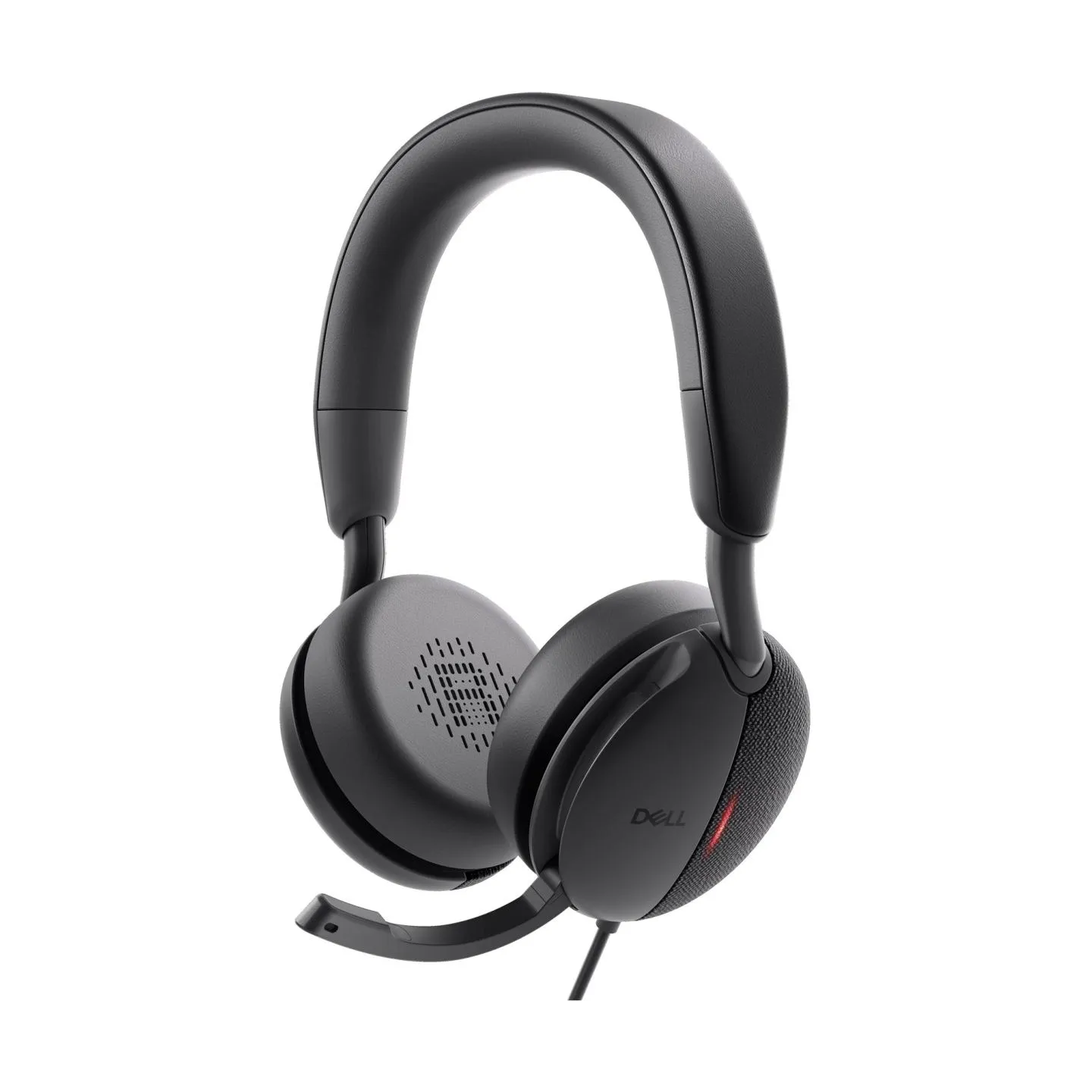 Dell | Pro Wired On-Ear Headset | WH5024 | Built-in microphone | USB Type-A | ANC | Black