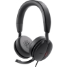 Dell | Pro Wired On-Ear Headset | WH5024 | Built-in microphone | USB Type-A | ANC | Black
