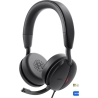 Dell | Pro Wired On-Ear Headset | WH5024 | Built-in microphone | USB Type-A | ANC | Black