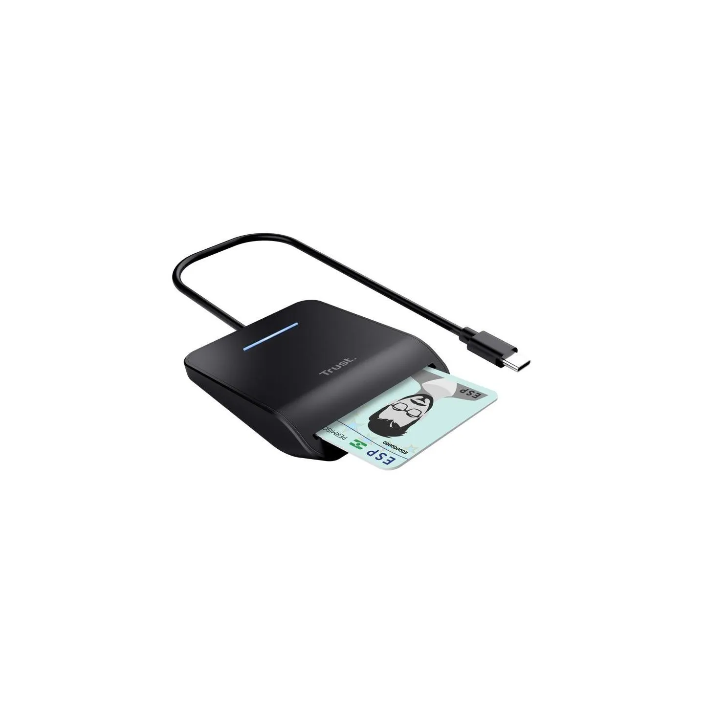 Trust CARD READER SMARTCARD PRIMO/USB-C 26061 TRUST