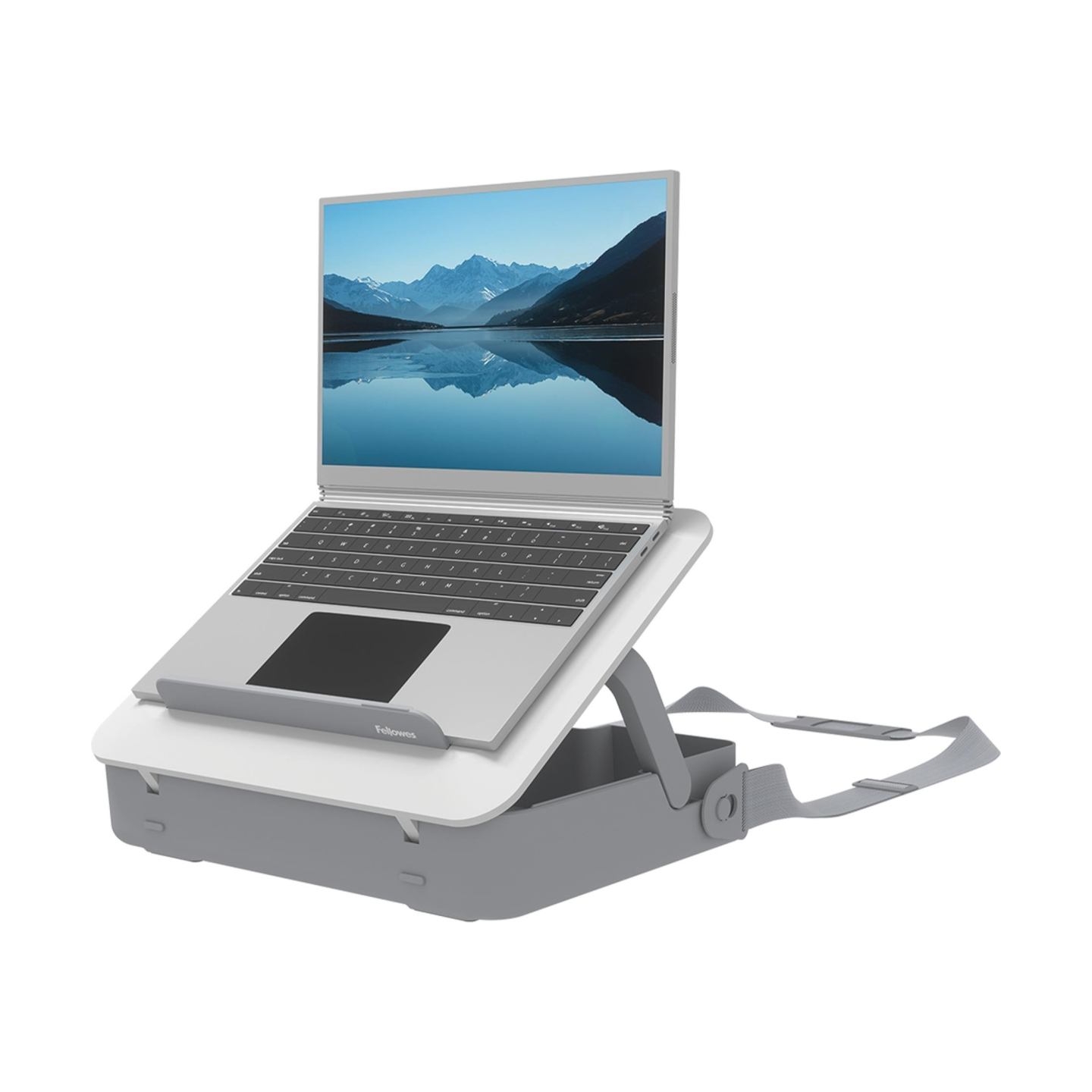 Fellowes | Breyta 2in1 Laptop Carry Case/Laptop Riser | White | 384 x 308 x 89 mm