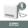 Fellowes | Breyta 2in1 Laptop Carry Case/Laptop Riser | White | 384 x 308 x 89 mm