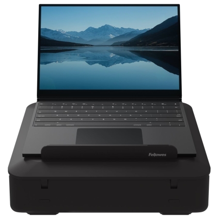 Fellowes | Breyta 2in1 Laptop Carry Case/Laptop Riser | Black | 384 x 308 x 89 mm