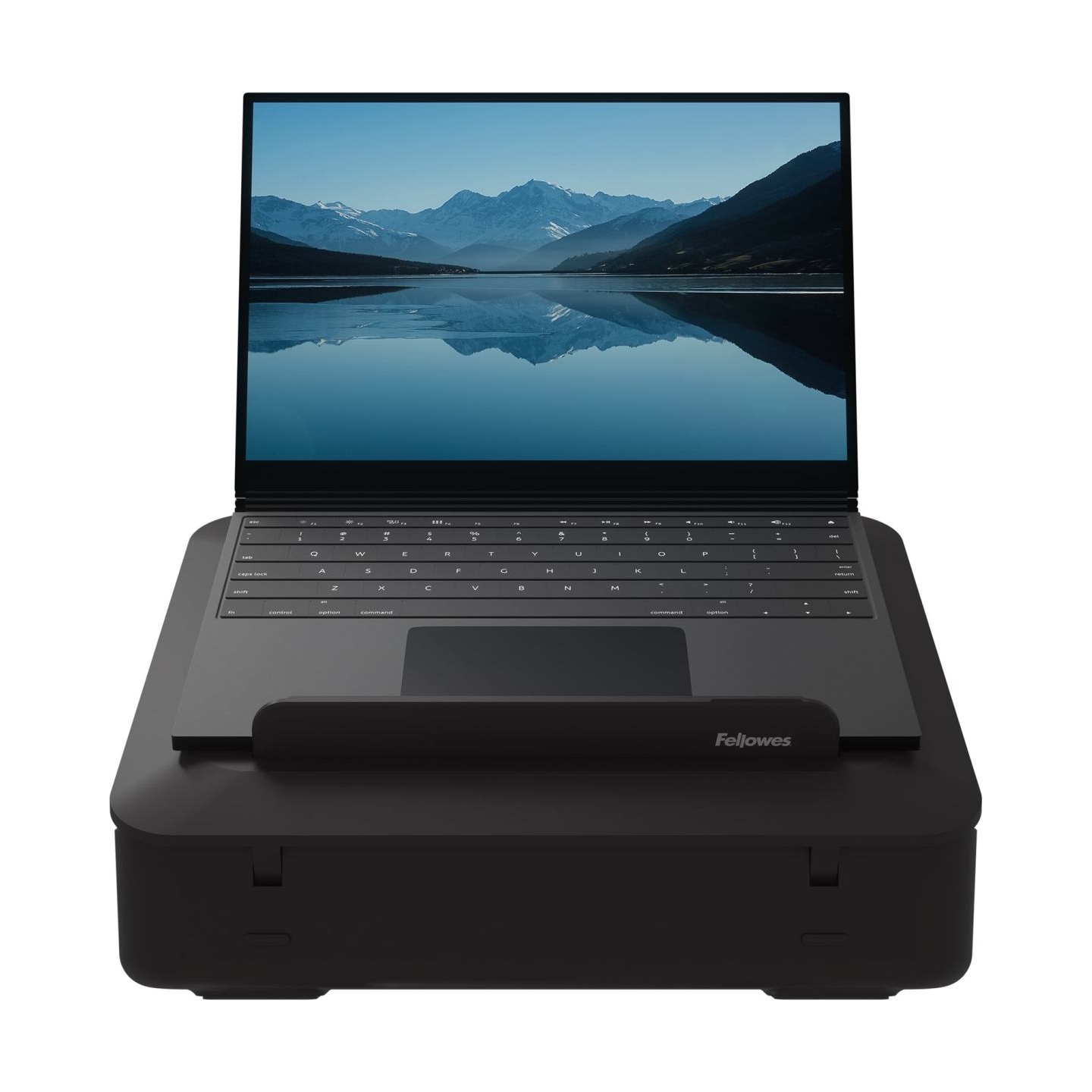 Fellowes | Breyta 2in1 Laptop Carry Case/Laptop Riser | Black | 384 x 308 x 89 mm
