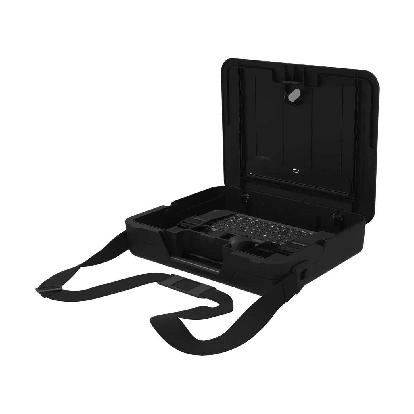 Fellowes | Breyta 2in1 Laptop Carry Case/Laptop Riser | Black | 384 x 308 x 89 mm
