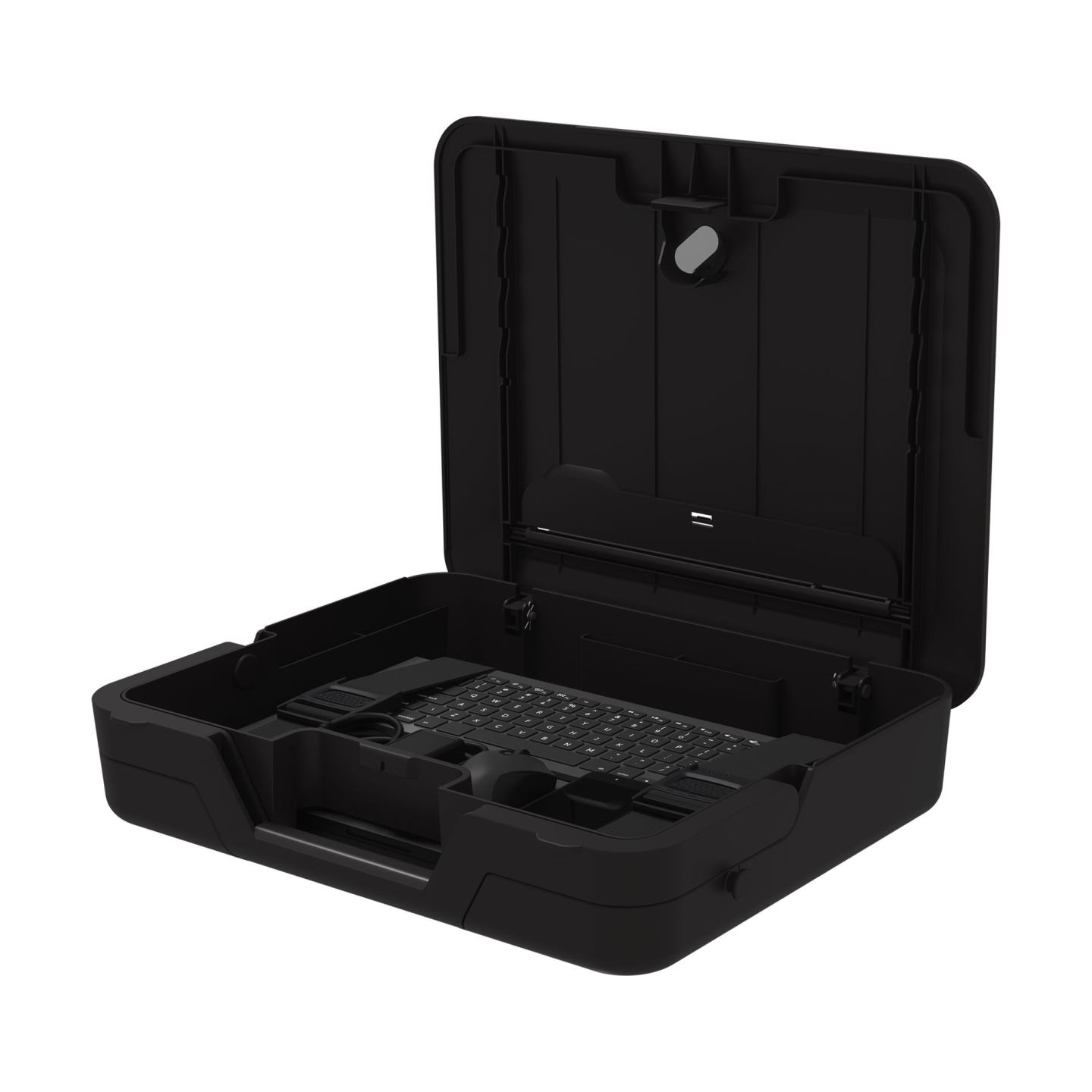 Fellowes | Breyta 2in1 Laptop Carry Case/Laptop Riser | Black | 384 x 308 x 89 mm