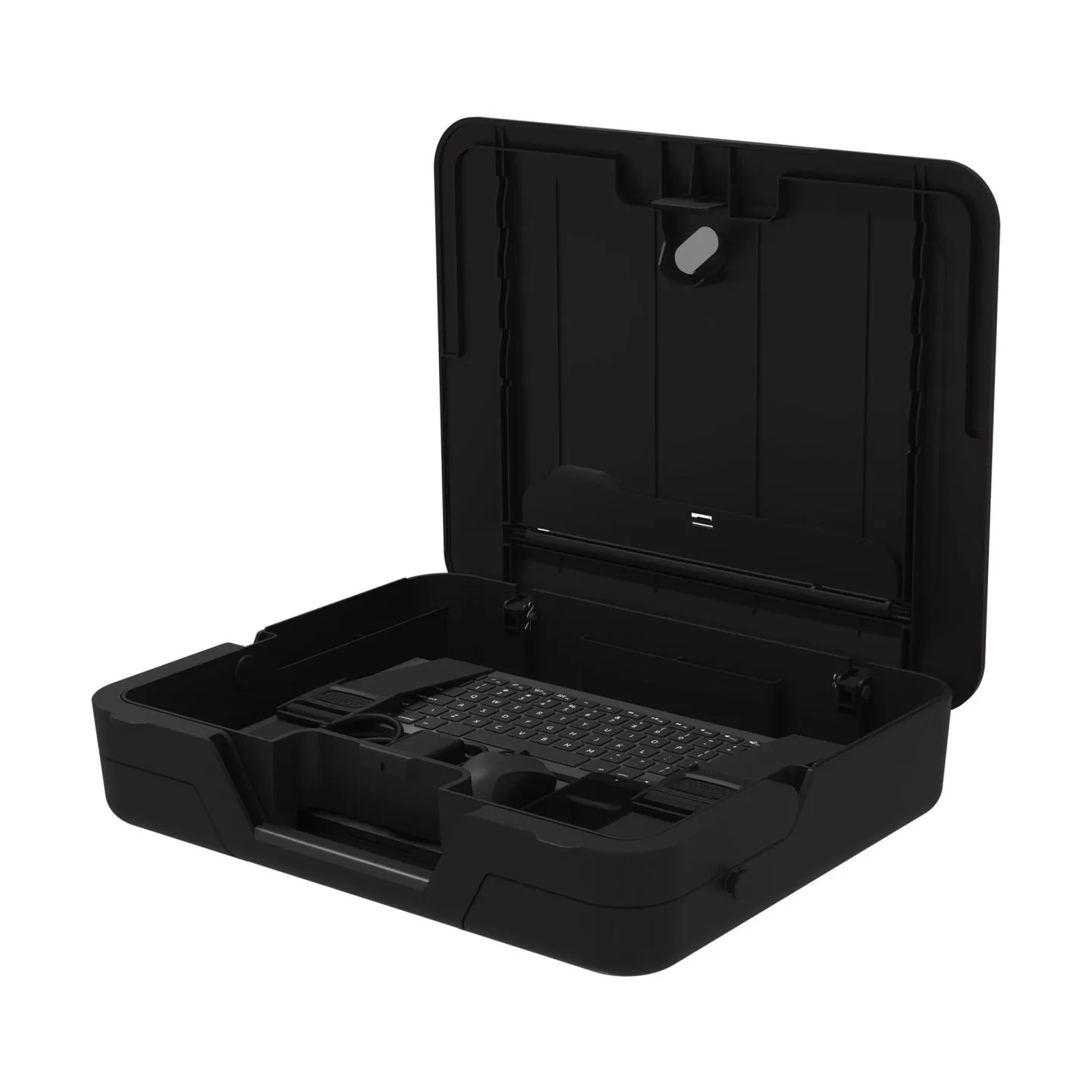 Fellowes | Breyta 2in1 Laptop Carry Case/Laptop Riser | Black | 384 x 308 x 89 mm