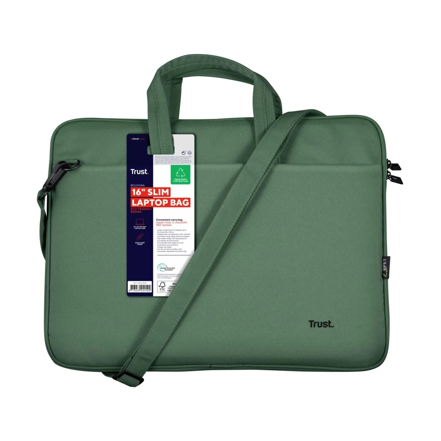 Trust NB CASE ECO 16"/GREEN 24450 TRUST