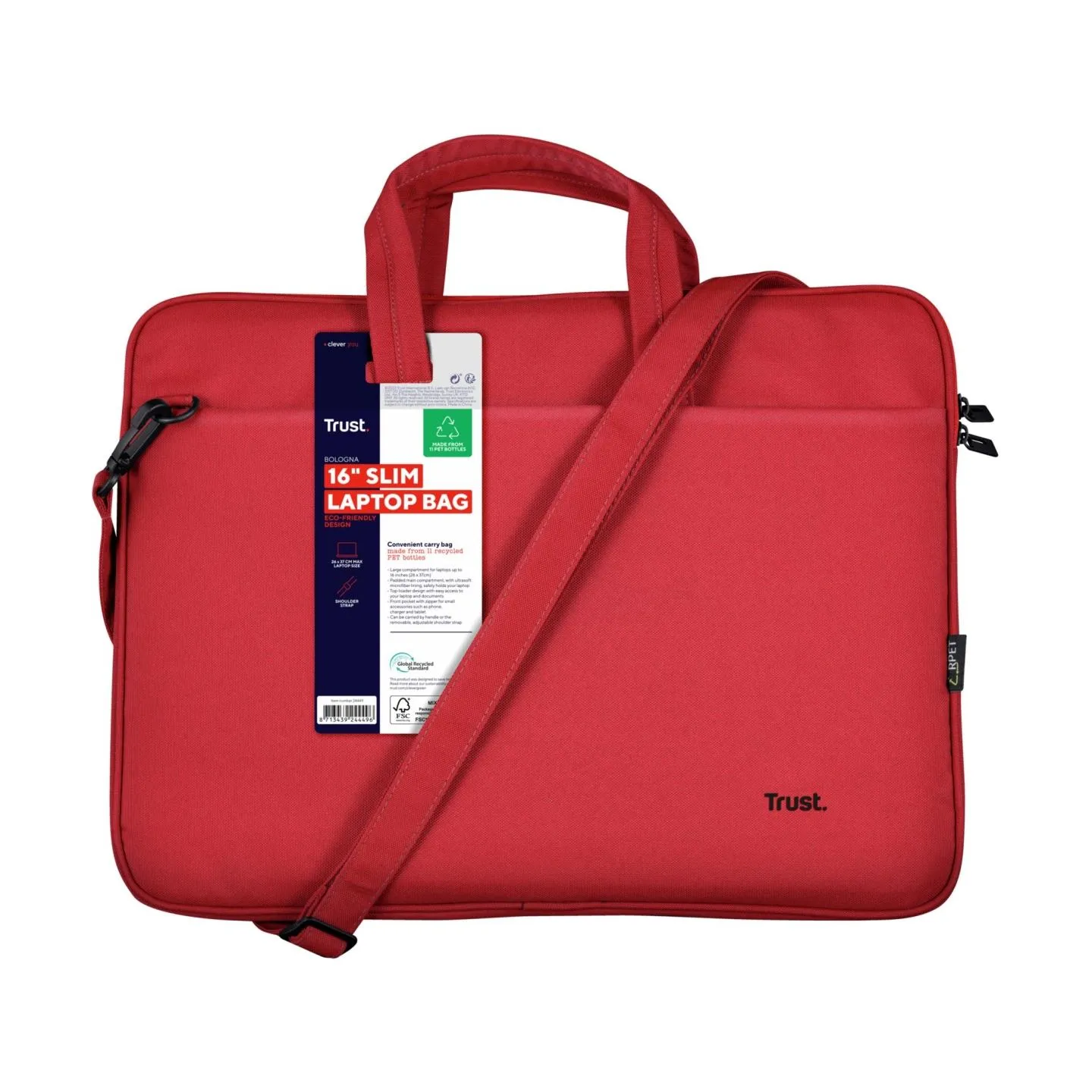 Trust NB CASE ECO 16"/RED 24449 TRUST