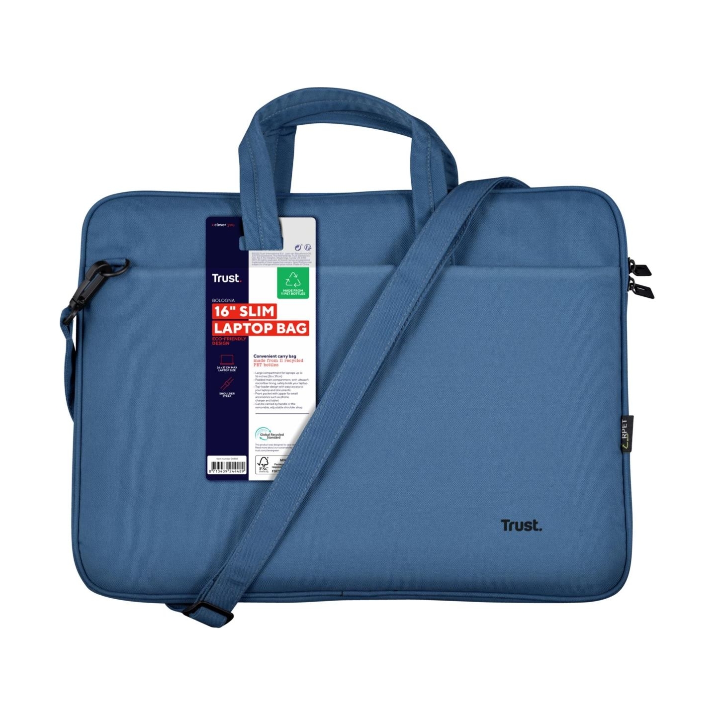 Trust NB CASE ECO 16"/BLUE 24448 TRUST