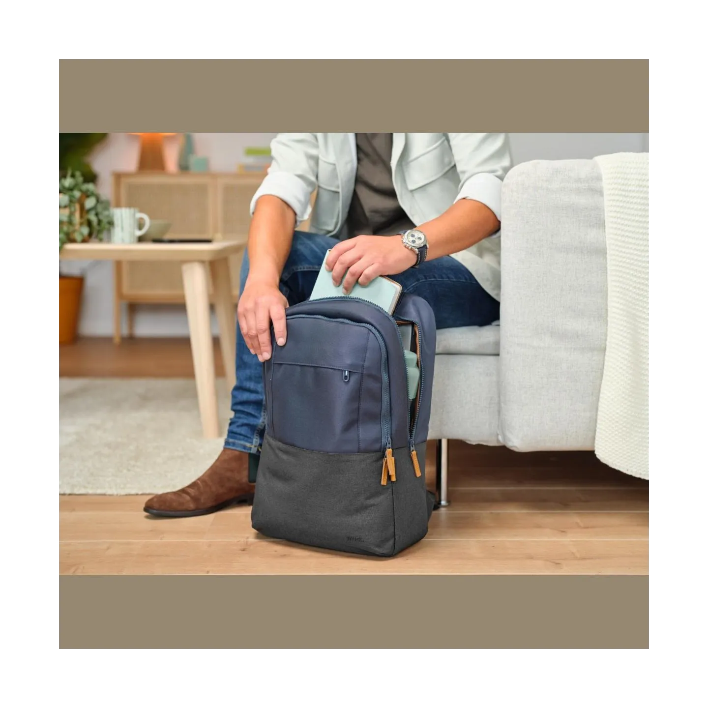 Trust NB BACKPACK LISBOA 16"/BLUE 25124 TRUST