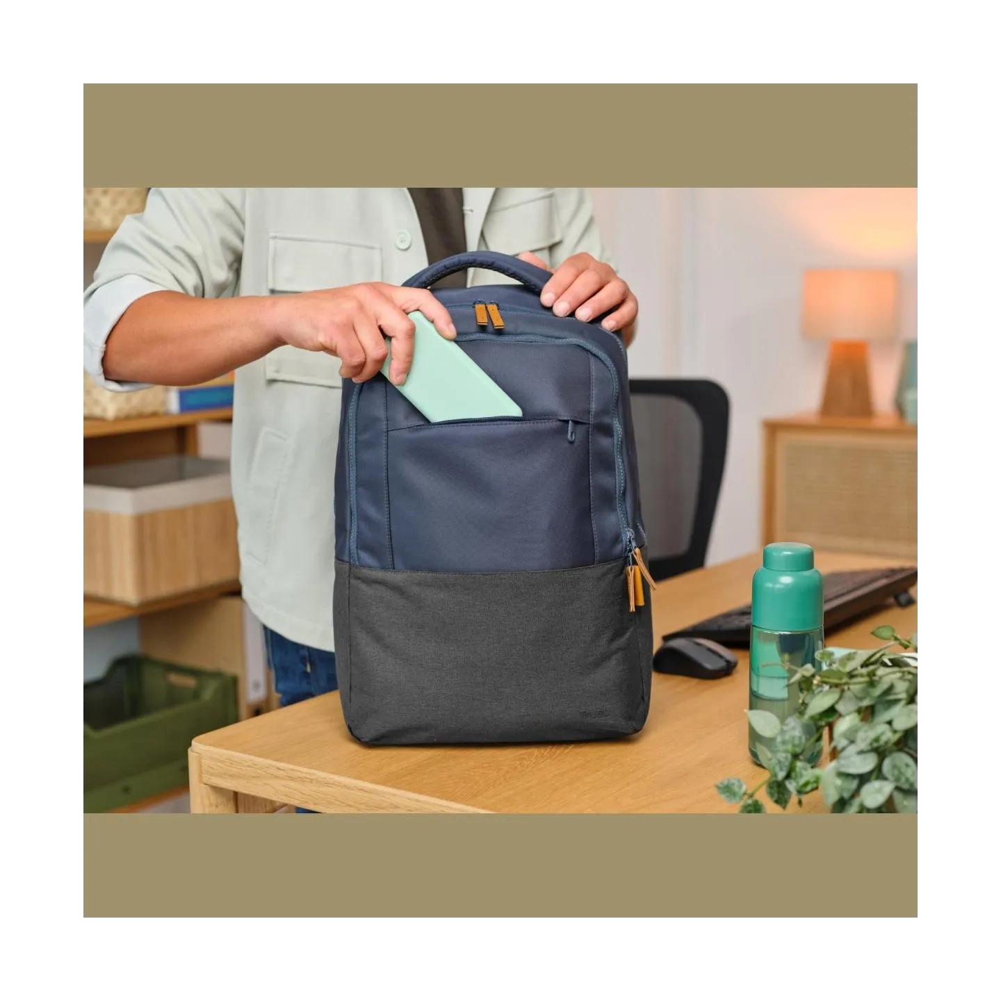 Trust NB BACKPACK LISBOA 16"/BLUE 25124 TRUST