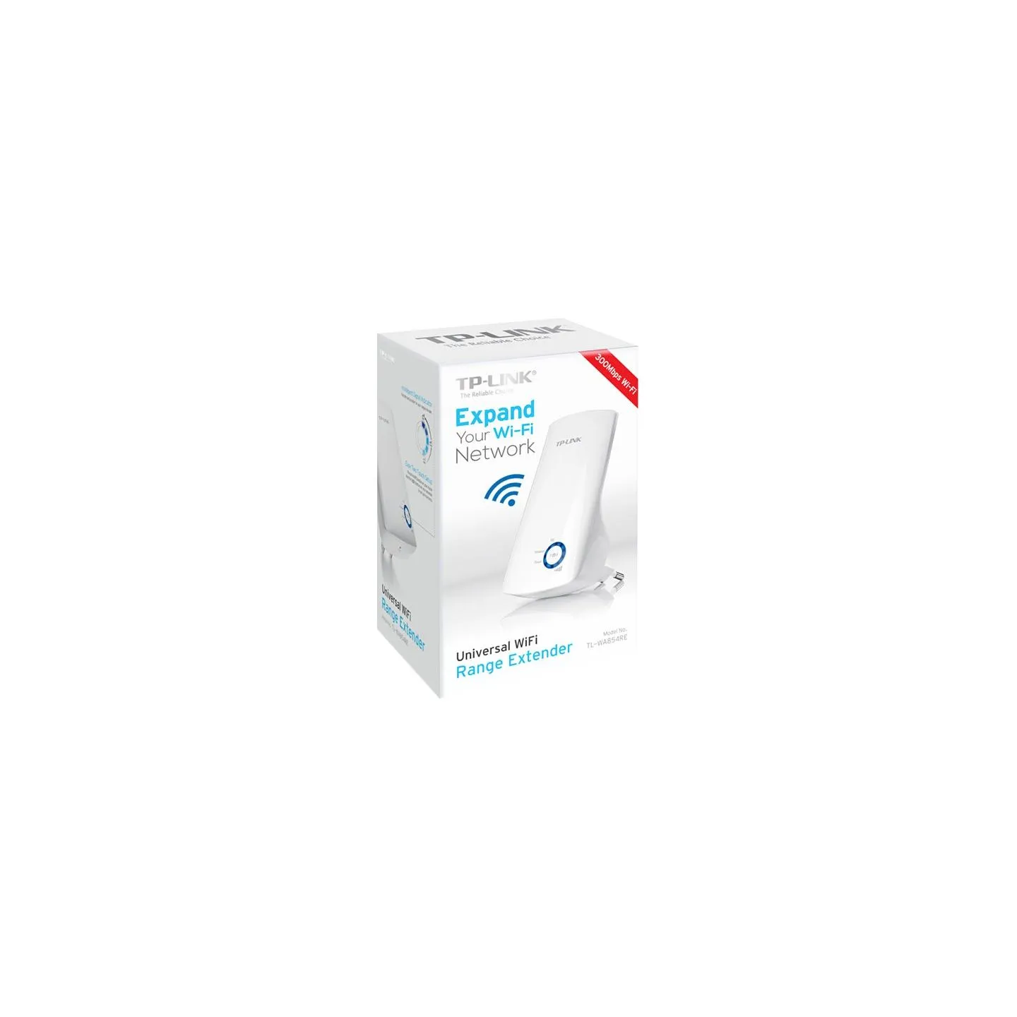 Tp-Link | Extender | TL-WA854RE | 802.11n | 2.4 GHz | 300 Mbit/s | MU-MiMO No | no PoE | Antenna type 2 Internal Antennas