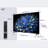 TCL 4K QLED TV | 65T69C | 65 | Smart TV | Google TV | UHD | Black