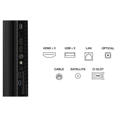 TCL 4K QLED TV | 65T69C | 65 | Smart TV | Google TV | UHD | Black