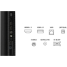 TCL 4K QLED TV | 65T69C | 65 | Smart TV | Google TV | UHD | Black