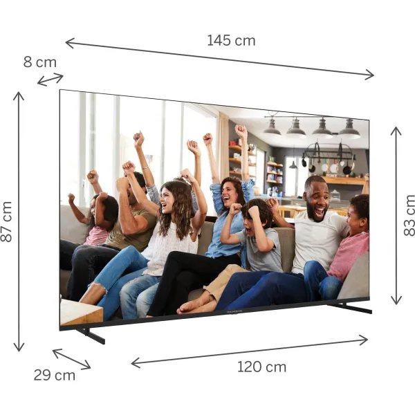 Thomson TV Set|THOMSON|65 "|4K Ultra HD|3840 x 2160 pixels|Flat|16:9|LED|65UG4S14