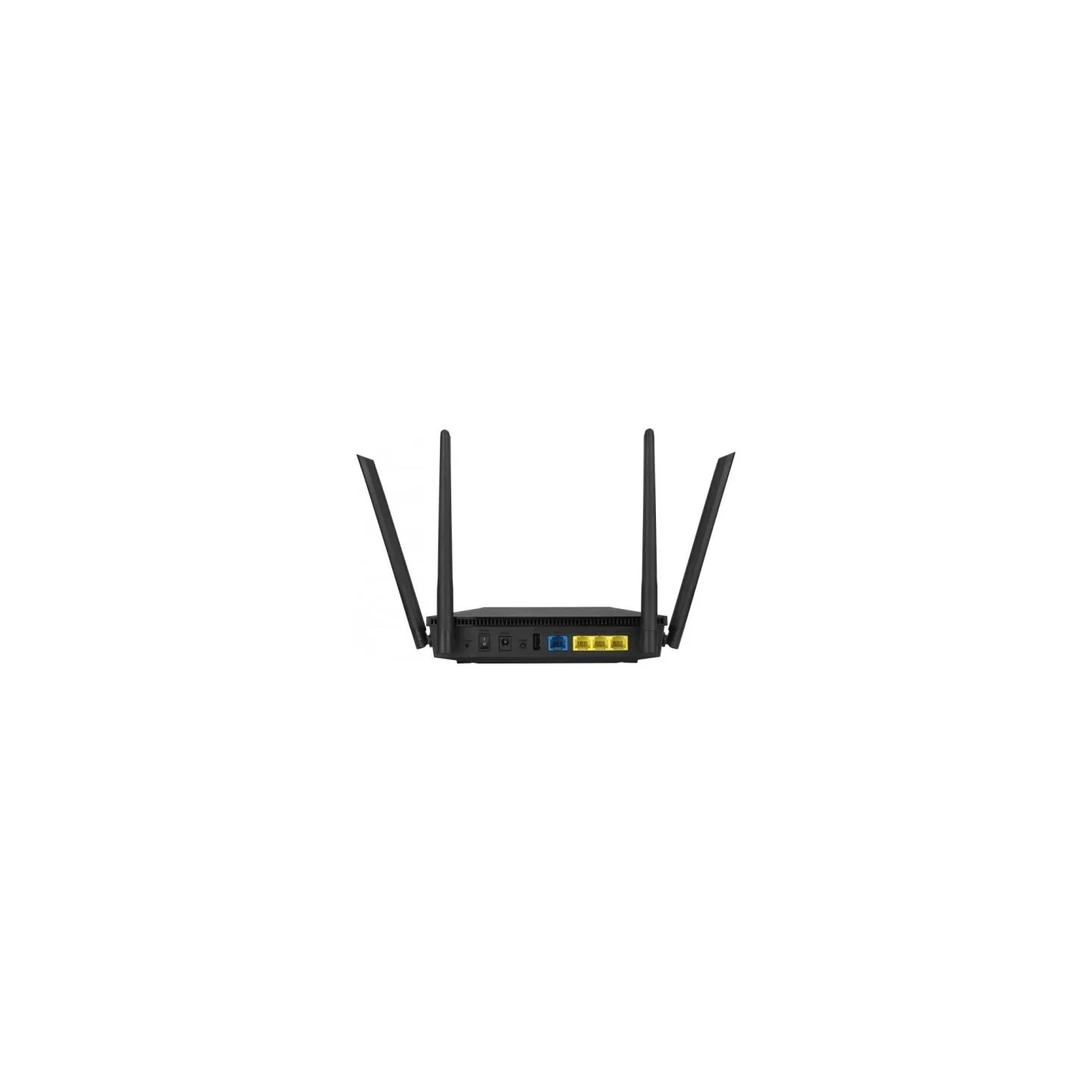 Asus Wireless Router|ASUS|Wireless Router|1800 Mbps|Wi-Fi 6|USB|1 WAN|3x10/100/1000M|Number of antennas 4|RT-AX53U