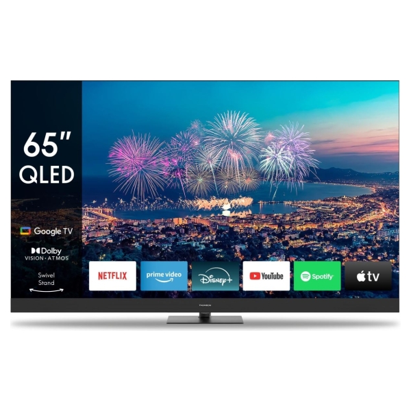 Thomson TV Set|THOMSON|65 "|4K Ultra HD|3840 x 2160 pixels|Flat|16:9|QLED|65QG6C14