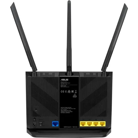 Asus Wireless Router|ASUS|Wireless Router|1800 Mbps|Wi-Fi 5|Wi-Fi 6|1 WAN|4x10/100/1000M|Number of antennas 4|4G-AX56