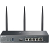Tp-Link Wireless Router|TP-LINK|Omada AX3000 Gigabit VPN Router|Data speed 3000 Mbit/s|Ethernet WAN Yes|WAN connection type SFP|