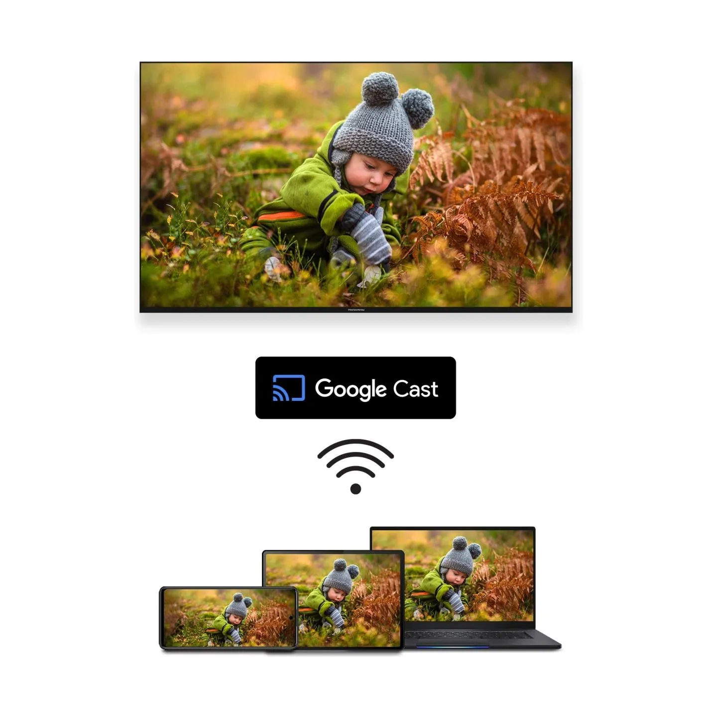 Thomson TV Set|THOMSON|65 "|4K Ultra HD|3840 x 2160 pixels|Flat|16:9|QLED|65QG6C14