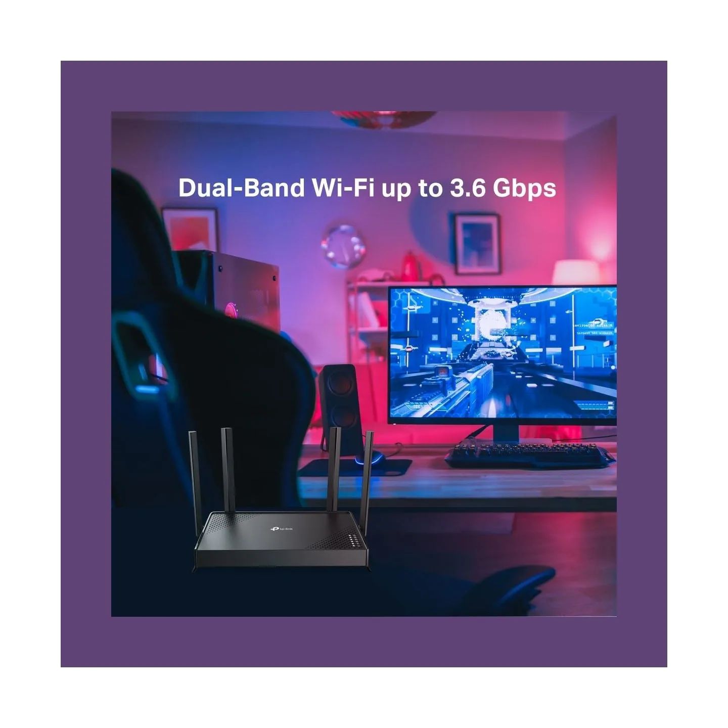 Tp-Link Wireless Router|TP-LINK|3600 Mbps|Number of antennas 4|ARCHERBE220