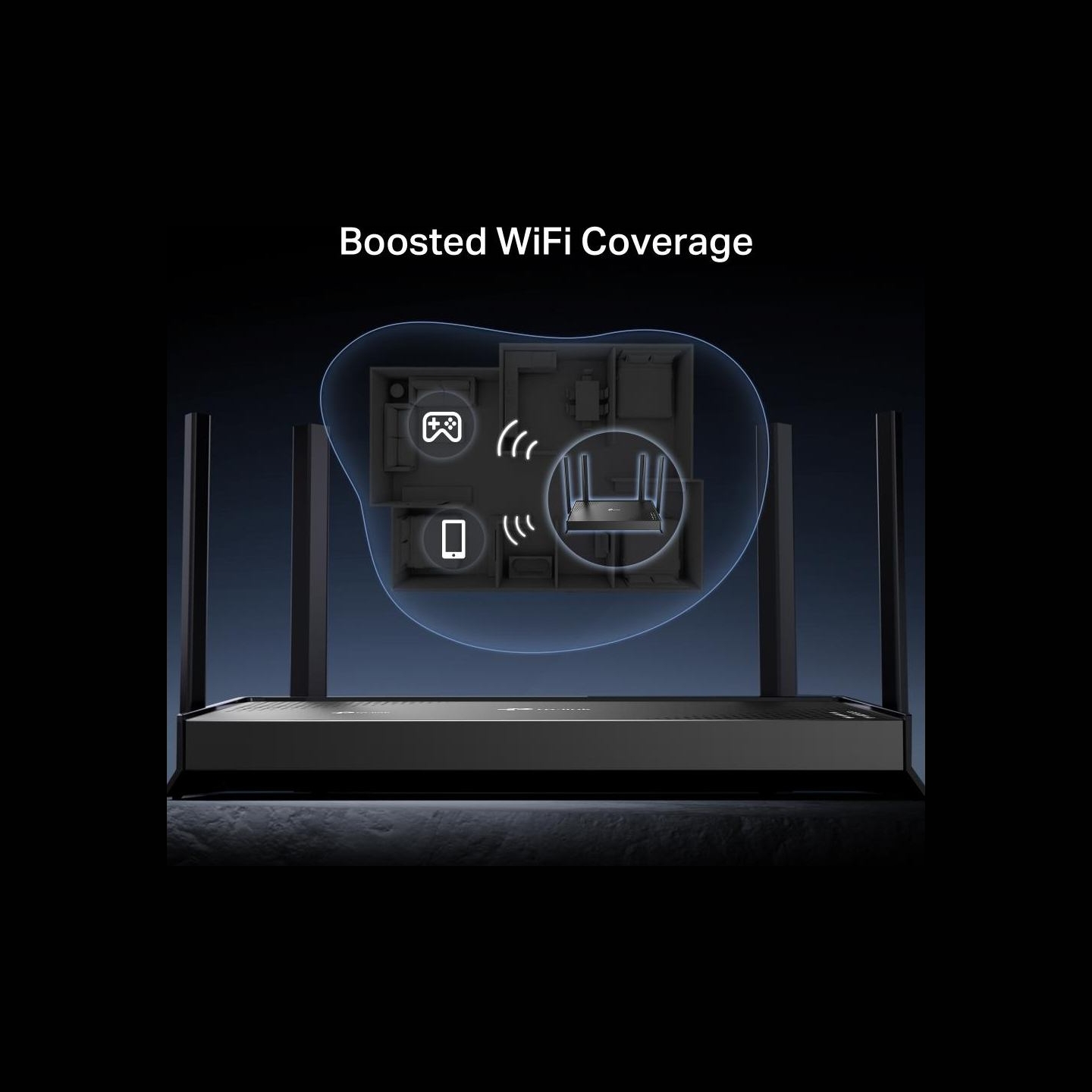 Tp-Link Archer BE220 | BE3600 Dual-Band Wi-Fi 7 Router | 802.11be | Ethernet LAN (RJ-45) ports 4 | 10/100/1000 Mbit/s | Mesh Sup