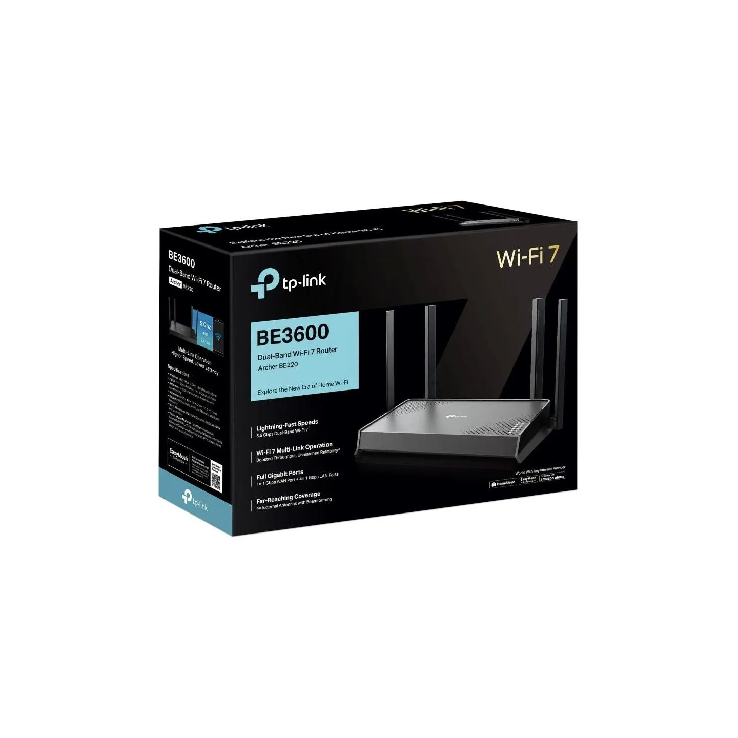 Tp-Link Wireless Router|TP-LINK|3600 Mbps|Number of antennas 4|ARCHERBE220