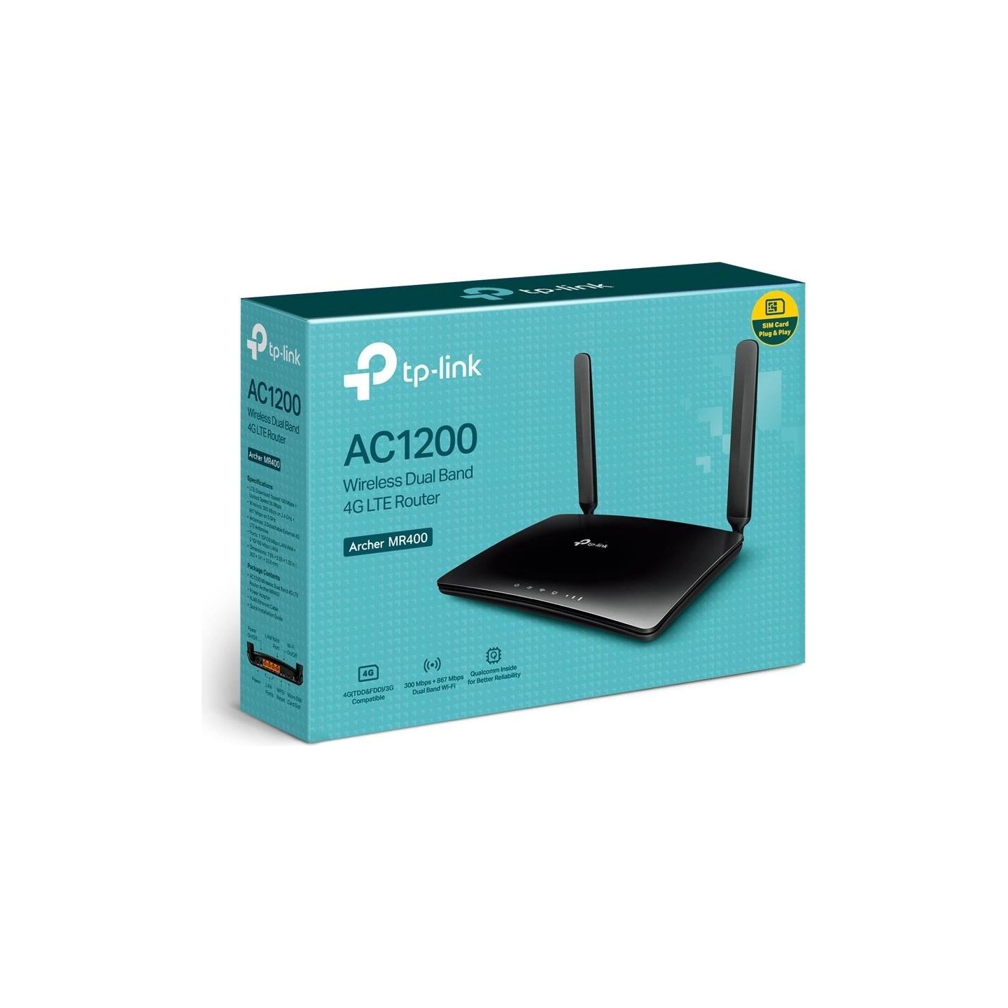 Tp-Link Wireless Router|TP-LINK|Router / Modem|1200 Mbps|IEEE 802.11a|IEEE 802.11 b/g|IEEE 802.11n|IEEE 802.11ac|3x10/100M|LAN \